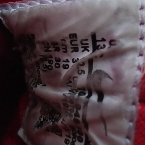 Nike Huarache Run Casual Shoes Sneakers Red sz 13C - Picture 5 of 9